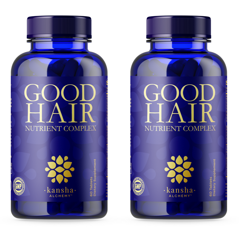 Good Hair Nutrient Complex, to regain healthy hair growth and prevent –  Kansha Alchemy UK